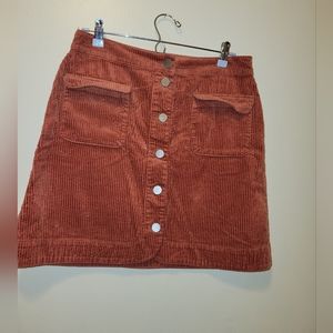 Loft corduroy skirt